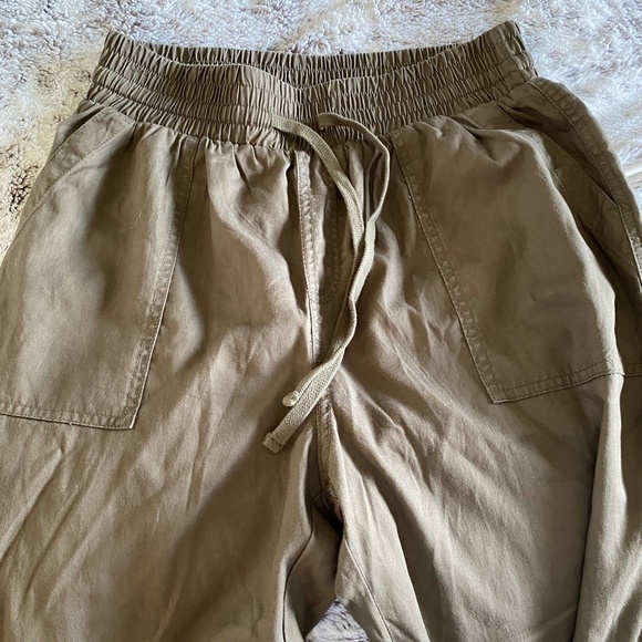 Women's High-Rise Ankle Jogger Pants - A New Day™ size M - army green - Picture 7 of 9